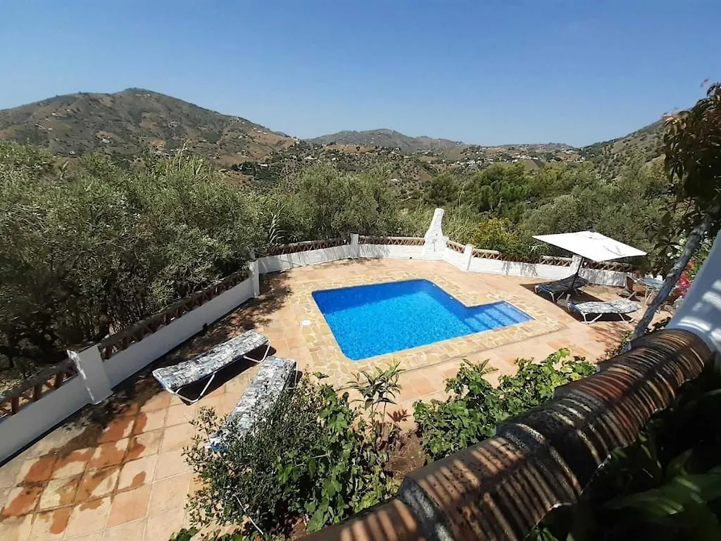Cortijo Tipico Andaluz En La Sierra Cerca De Frigiliana De Nerja Y De Las Playas